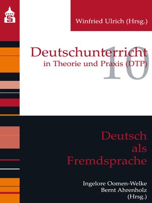 cover image of Deutsch als Fremdsprache